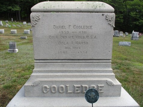 Daniel F. Cooledge's Gravestone